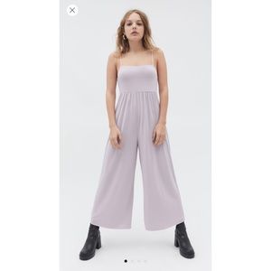 UO Baby Pink Empire-Waist Jumpsuit